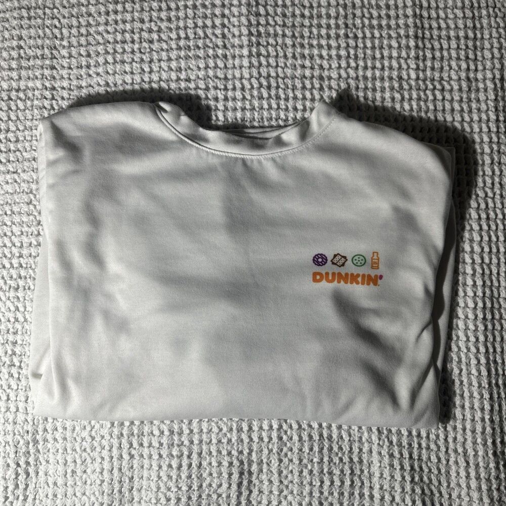 Dunkin’ | Girl Scouts Logo Sweatshirt Crew Neck. Size L